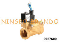1-1/2” válvula electromagnética del control industrial de cobre amarillo normalmente cerrado del agua 0927600