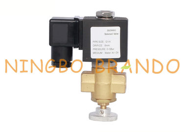 el 1/2” 3/4&quot; 1&quot; manualmente válvula electromagnética baja ajustable para el gas de carbón natural 12VDC 24VDC 230VAC
