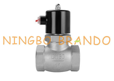 Tipo serie 2&quot; de Uni-D de los E.E.U.U. válvula electromagnética da alta temperatura AC220V DC24V del acero inoxidable del vapor del piloto del pistón