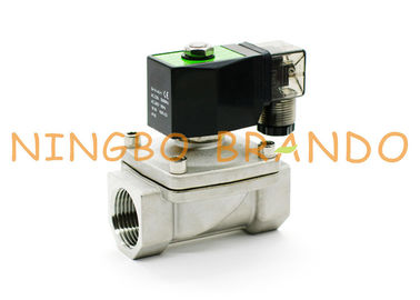 3/4&quot; tipo válvula electromagnética normalmente cerrada ADK11-20 de la CKD del acero inoxidable de la válvula electromagnética