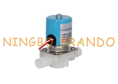 1/4" válvula electromagnética 24V del dren plástico de actuación directa del agua del sistema de ósmosis reversa