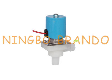 1/4&quot; válvula electromagnética plástica 24V del agua potable de la presión baja del sistema de ósmosis reversa