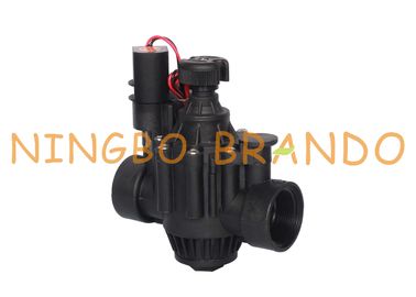 válvula electromagnética plástica eléctrica del agua de 12V DC para la irrigación de la agricultura del jardín