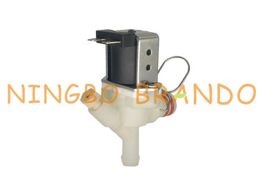 Válvula electromagnética plástica de la entrada ajustable del agua para la máquina 24VDC 220VAC del café