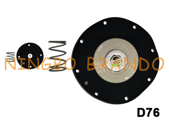 3&quot; equipo de reparación de goma negro del diafragma de la válvula del impulso de la serie BFEC de DMF/MF