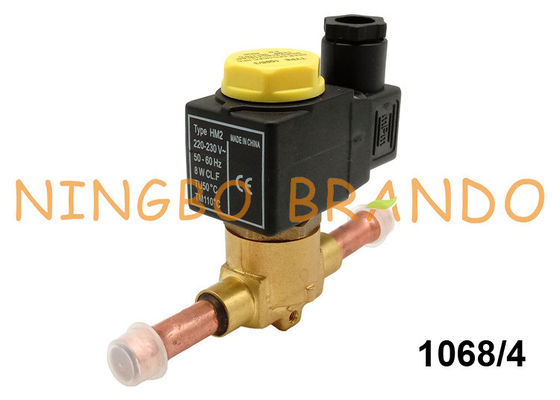 1068/4 Castel Type válvula electromagnética del 1/2” en la refrigeración 220VAC 230VAC
