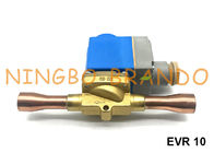 Tipo serie 5/8&quot; de Danfoss de EVR10-058S EVR10 válvula electromagnética de enfriamiento de la soldadura de ODF