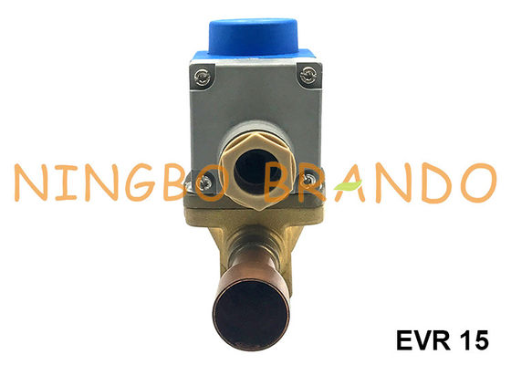 Tipo 7/8&quot; de Danfoss válvula electromagnética EVR15 032F2193 de la refrigeración electromágnetica del gas