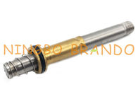 NBR sella el equipo de cobre amarillo de la reconstrucción del tubo de la armadura de la válvula de Shell Flange Seat Fountain Solenoid