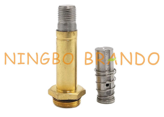 Tronco de cobre amarillo 09F07370A2CNN 09F07370A2CNN 09F07370A2CNN del solenoide del tubo de Seat del hilo del NC de la manera S9 2/2