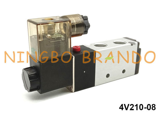 Tipo válvula electromagnética 4V210-08-DC24V 1/4&quot; de Airtac del aire neumático NPT