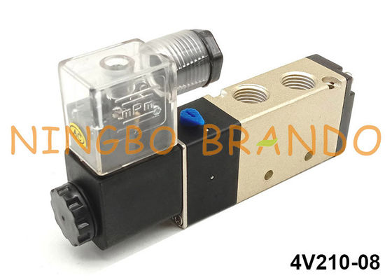 Tipo válvula electromagnética 1/4&quot; de Airtac del aire neumático 4V210-08 AC220V AC110V