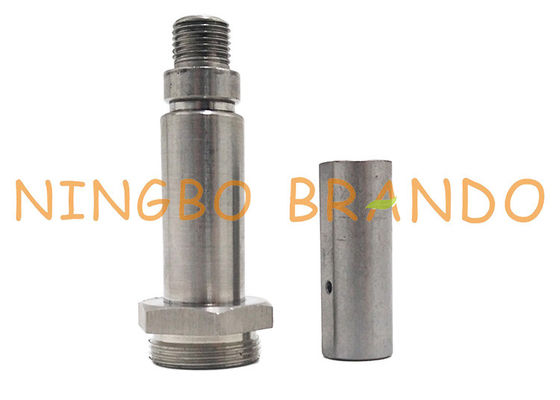 Mantenimiento de acero inoxidable Kit Solenoid Plunger de la válvula electromagnética del NC de la manera del tubo de guía de Seat 14.3m m OD del hilo M22 2/2