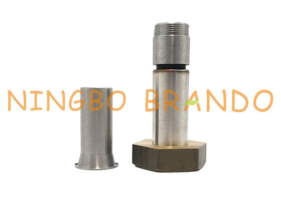 Armadura de acero inoxidable de cobre amarillo de la válvula electromagnética del tubo de 304 émbolos de Seat