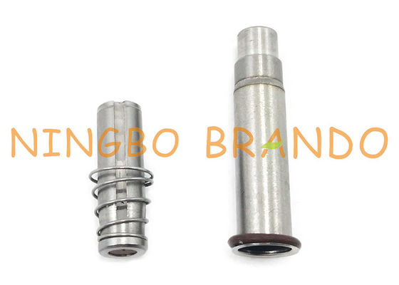 Armadura de acero inoxidable de la válvula electromagnética del NC de la manera del tubo 3/2 del sello de Viton