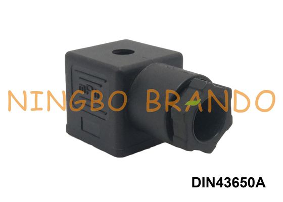Forma negra del estruendo 43650 de MPM un conector de la bobina del solenoide del estruendo 43650A