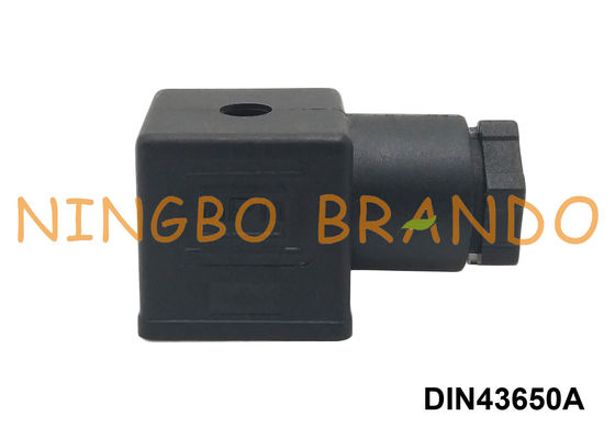 18m m 3 tipo del estruendo 43650 del PIN un conector de la bobina del solenoide de DIN43650A