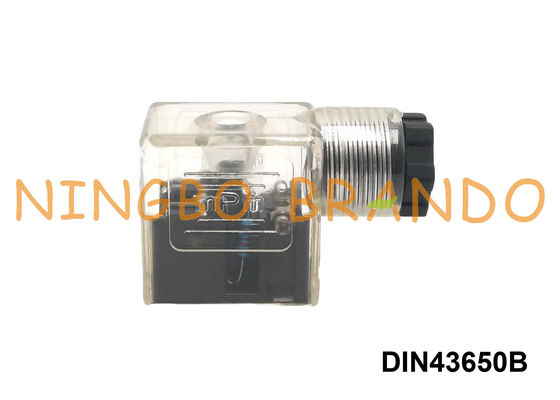 Conector de la bobina del solenoide del estruendo 43650B de la forma B del estruendo 43650 de MPM con el LED