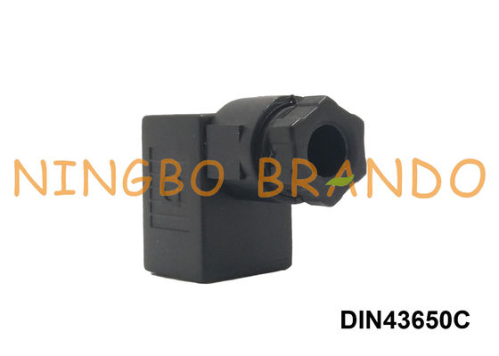 Tipo enchufe 24VDC del estruendo 43650 del conector de la bobina del solenoide del estruendo 43650C de C