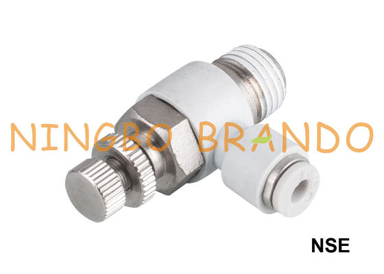 Regulador neumático Fittings de la velocidad de NSE 1/8&quot; 1/4&quot; 3/8&quot; el 1/2”