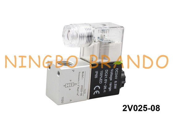 tipo válvula electromagnética neumática 1/4&quot; de 2V025-08 Airtac CA de BSP 220V