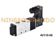 tipo válvula electromagnética neumática 4V110-06-DC24V 24VDC de 4V110-06 Airtac