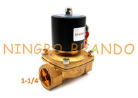 1-1/4” válvula electromagnética del control agua-aire de cobre amarillo de la pulgada UW-35 2W350-35