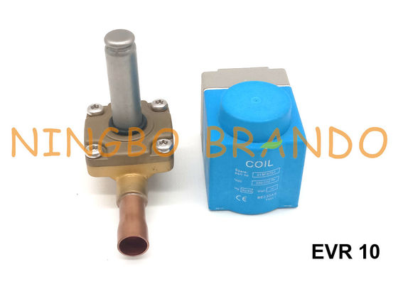 La línea líquida válvula electromagnética Danfoss de la refrigeración mecanografía EVR 10 032L1217