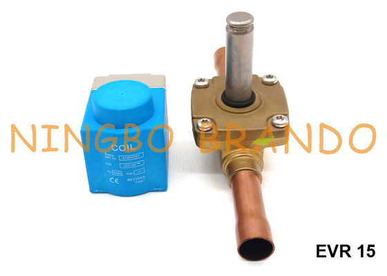 Danfoss mecanografía a EVR 15 NC Refrigeraion la válvula electromagnética 5/8&quot; 24V 220V