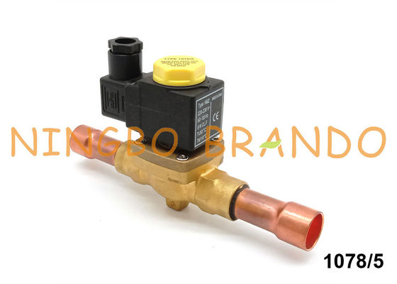 Castel Type 1078/5 5/8&quot; válvula electromagnética de la soldadura para el refrigerante