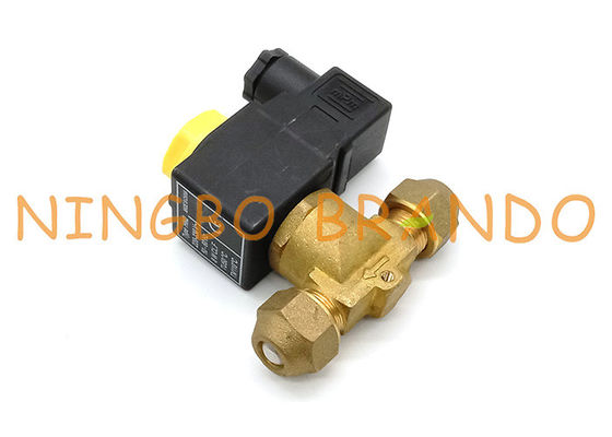 1064/3 3/8&quot; válvula electromagnética de SAE Flare Castel Type Refrigeration
