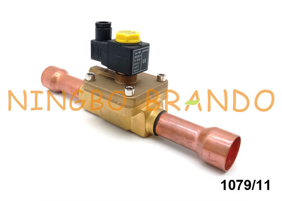 Castel Type 1079/11 1 3/8&quot; válvula electromagnética de las unidades de refrigeración de la soldadura