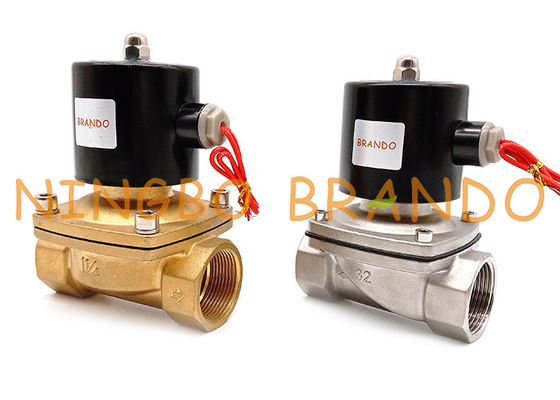 1-1/4” válvula electromagnética del control de flujo del Semi-diafragma UW-35 SUW-35 de la pulgada