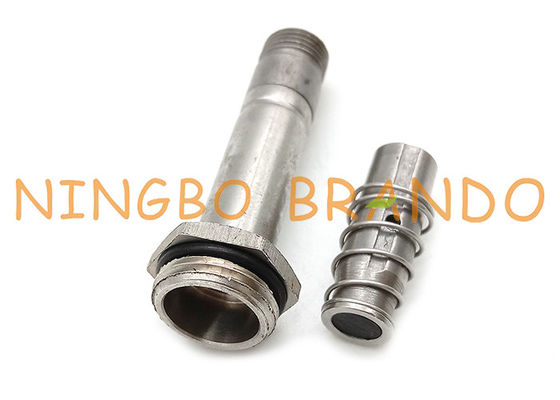 S8 ensanchan acero inoxidable 3/2 armadura del émbolo de la válvula electromagnética del NC de la manera