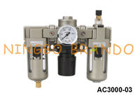 3/8&quot; tipo regulador y lubricador de AC3000-03 SMC del filtro de aire de la unidad de FRL