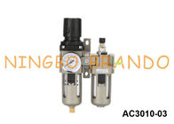 Tipo regulador y lubricador de AC3010-03 SMC del filtro de aire de FRL combinados