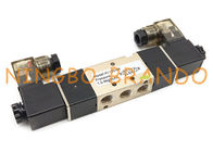 4V120-06 válvula electromagnética neumática de la manera de la caja terminal 5/2 de 1/8 pulgada