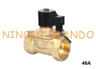 2&quot; prenda impermeable de cobre amarillo IP68 del submarino de la válvula electromagnética de la fuente de agua