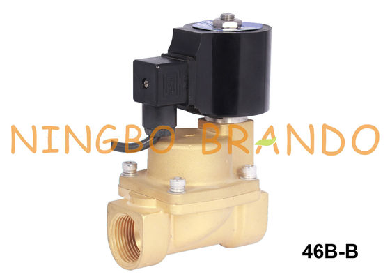 el 1/2” 3/4" 1" prenda impermeable 24V 220V de la válvula electromagnética IP68 de la fuente de agua