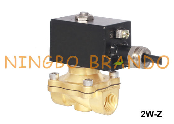 válvula electromagnética 12VDC 24VDC 110VAC 220VAC de la Ex-prueba de cobre amarillo del 1/2”