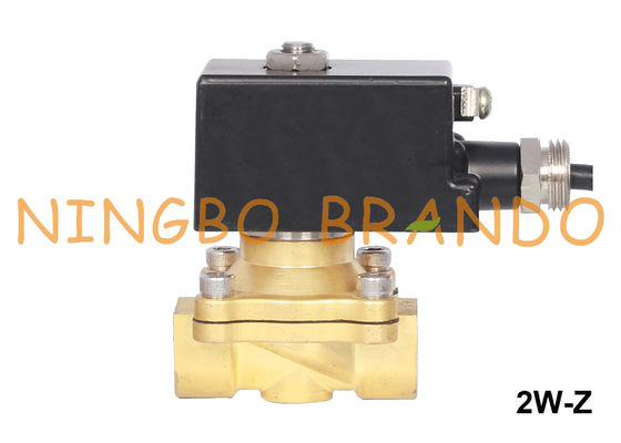 CA a prueba de explosiones de cobre amarillo de la válvula electromagnética 12V 24V DC 110V 220V del 1/2”