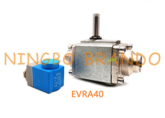 EVRA 40 1 1/2” 2&quot; válvula electromagnética de la refrigeración de la planta del amoníaco