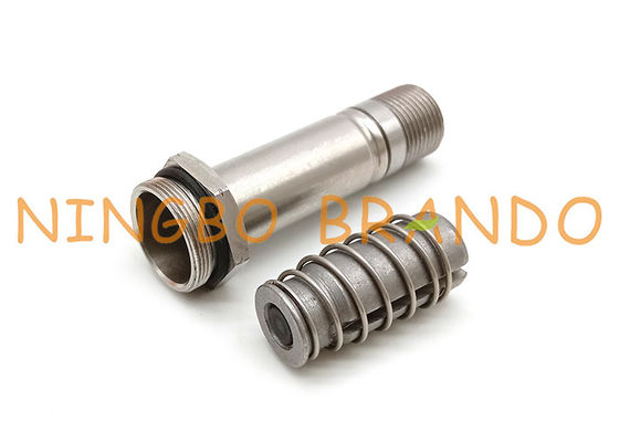 tronco de acero inoxidable de la armadura de la válvula electromagnética del NC de la manera de 10.0m m OD 2/2