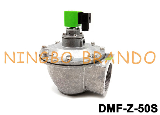 DMF-Z-50S válvula de diafragma de ángulo recto de 2 pulgadas para AC220V DC24V