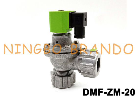 DMF-ZM-20 CA 24V DC de Jet Valve With Fix Nut 220 del pulso de 3/4 pulgada