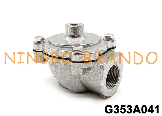 G353A041 3/4&quot; válvula de ángulo recto del colector de polvo para el filtro de bolso