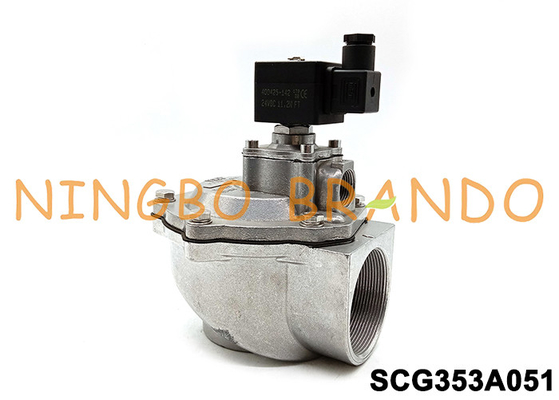 SCG353A051 válvula de diafragma de SCDU353A051 2-1/2” 24/DC