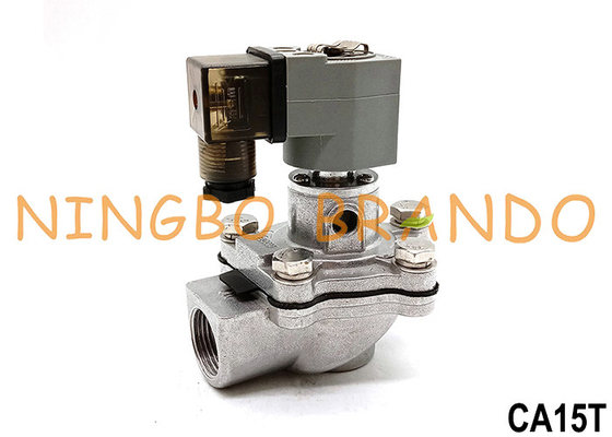 Pulso Jet Valve DC24V AC220V AC110V de CA15T el 1/2 de ángulo recto”