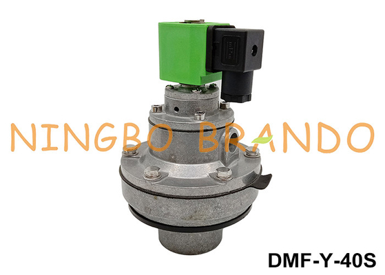 CA sumergida 12V 24V DC de la válvula de diafragma de DMF-Y-40S 1-1/2” 220V
