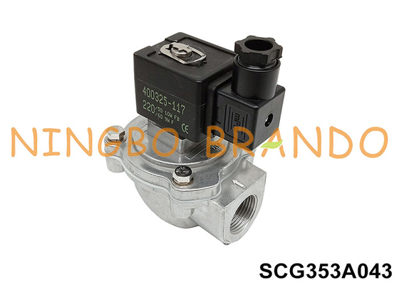 SCG353A043 3/4&quot; válvula de ángulo recto DC24V AC220V del jet del pulso